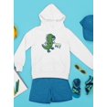 thumbnail image 3 of Roar Means Hi! Hoodie Juniors -Image by Shutterstock,  Medium, 3 of 4