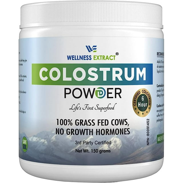 Wellness Extract Colostrum Powder 100% All Natural Bovine 150g