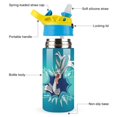 thumbnail image 3 of Kids Water Bottle with Straw - Looney Tunes Bugs Bunny 11.8 OZ Stainless Steel Travel Cup Vacuum Insulated Water Bottles for Boys Girls, 3 of 8