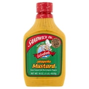 Woeber's Sandwich Pal Jalapeo Mustard, 16 oz Squeeze Bottle