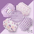 thumbnail image 2 of BIIOVENR 4 Pcs Diaper Covers Ruffled Bloomers Panties for Baby Girls 100% Purified Cotton Underwear Toddler Girls Shorts, 2 of 5