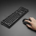thumbnail image 3 of 2.4G Waterproof Wireless Keyboard and Mouse Combination, for Laptop, PC, Desktop, Notebook, Windows 7, 8, 10 (Black), 3 of 13