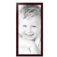 thumbnail image 2 of ArtToFrames 14" x 30" Mahogany Picture Frame, 14x30 inch Brown MDF Poster Frame (WOM-3978), 5 Pack, 2 of 8