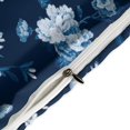 thumbnail image 4 of HAHDAXIA Flower Butterfly Pattern Bedding Solid Comforter Set for All Seasons,3 Pieces(1 Comforter+2 Pillowcases),Soft Microfiber Bedding Set King(90"x90"), 4 of 7