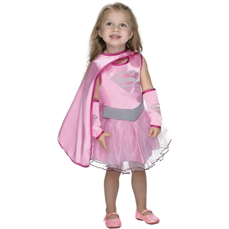 DC Comics Supergirl Pink Toddler Halloween Costume - Walmart.com