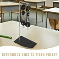 thumbnail image 3 of STRANDCHIC Physics Pulley Block Set for School Lab Experiments, Galvanized Steel, Multi-Purpose Educational Equipment, 3 of 7