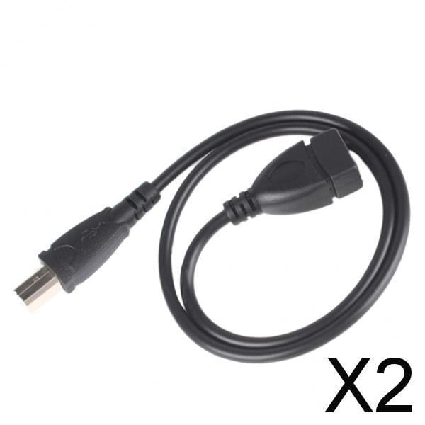 Cable USB 2.0 perfke Hembra Macho 2 piezas