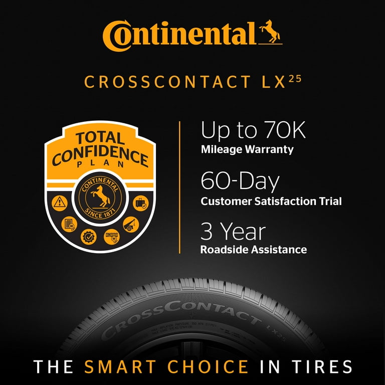 Continental CrossContact LX25 All Season 225/55R18 98H SUV Continental CrossContact LX25 All Season 225/55R18 98H SUV