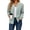 Green, variant on Women's Bomber Jacket Zip Up Knit Baseball Coat Long Sleeve Loose Fit Casual Jacket with Pockets Soft Stretchy Outerwear for Fall Spring Daily Wear