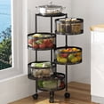 thumbnail image 2 of Carrito Organizador Multiusos 5 Niveles Frutero Cocina 360º Bossa LFTR03, 2 of 7
