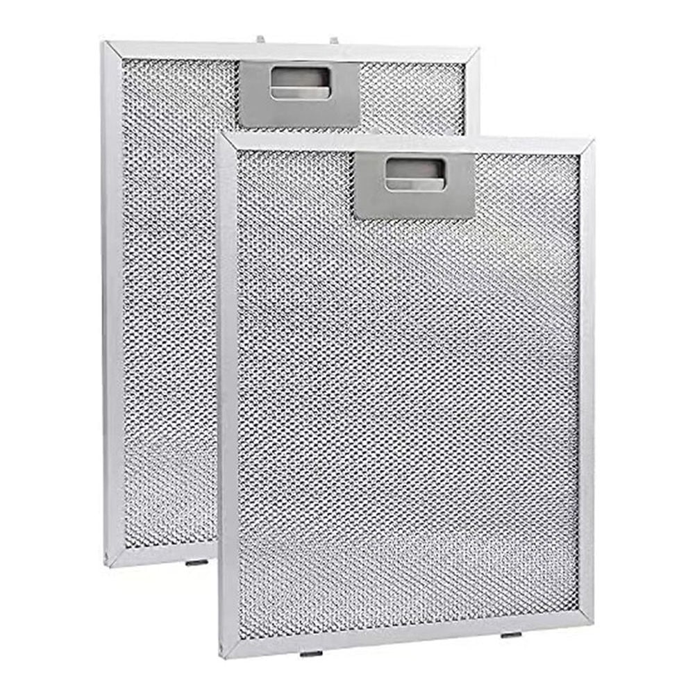 2PCS Cooker Hood Filter Mesh Range Hoods Vent 318 x 258mm Extractor Fan