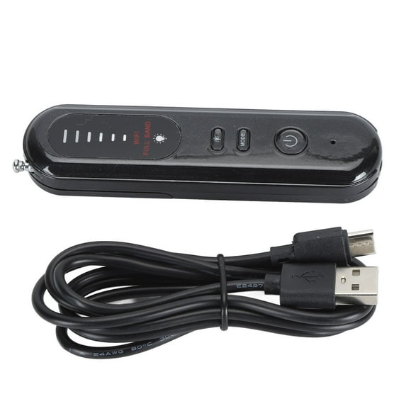 ZOUSSIQI Camera Detectors 6 Sensitivity Level Long Standby RF Signal Scanner GPS Tracking Device Detector EL225#37494