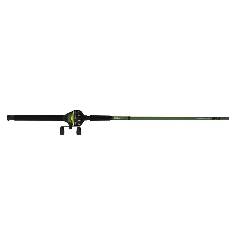 Zebco 606 Big Cat Spincast Reel and Fishing Rod Combo, 7-Foot 2