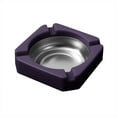 thumbnail image 2 of Clearance Desktop Ornament under $1,Household Stainless Steel Living Room Ashtray Multifunctional Easy To Clean Car Ashtray Suitable For Patio Outdoor Home Office, 2 of 9