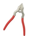 thumbnail image 3 of Alicates de cadena de accesorios de iluminación, conector de aleación de zinc, 7 pulgadas de resorte cargada de la cadena de agarre de vinilo rojo y, 3 of 8