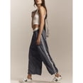 thumbnail image 4 of Lentta Parachute Pants for Women Elastic High Waist Full Twist Hiking Cargo Pants Trousers, 4 of 8