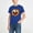 Blue, variant on DJDLJWCJ Boys Soccer Shirt Crewneck Relaxed Fit Soccer Printed Summer Shirts Stretch Soft Outdoor Athletic Sports Shirts Brown Size 7-8 Years