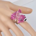 thumbnail image 4 of Minnieouse Anillo de mujer, cristal de diamantes de imitación, pez, cumpleaños, vacaciones, playa, cita, viaje, joyería personalizada Ropa, zapatos y accesorios Miscelánea Plata talla 8, 4 of 6