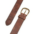 thumbnail image 2 of Women's Eddie Bauer 1.25-in Floral Tooled Leather Belt Color: Brown Size: L, 2 of 4