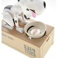 thumbnail image 3 of CoinCollector Dog Piggy Bank - Black White, 3 of 5