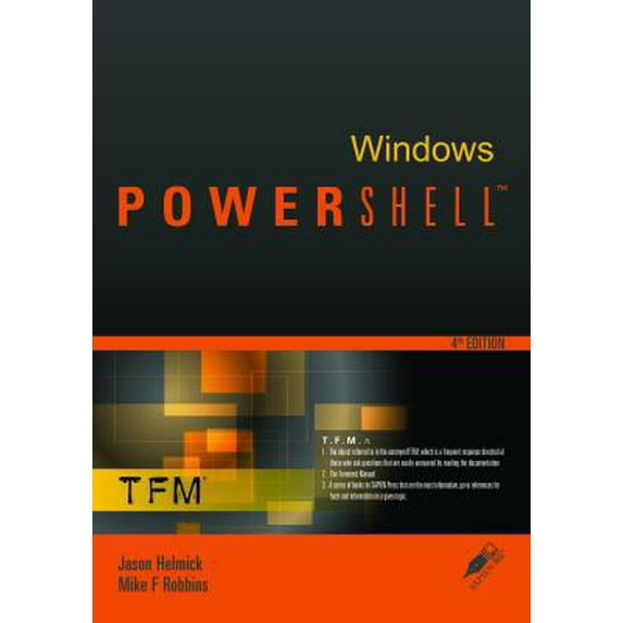 Pre-Owned Windows PowerShell: TFM (Paperback) 0982131461 9780982131466