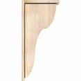 thumbnail image 3 of 7 1/2"W x 14"D x 30"H Carmel Smooth Corbel w/Backplate, Douglas Fir, 3 of 9