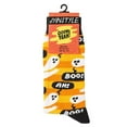 thumbnail image 3 of OoohYeah Mens Funny Novelty Crew Socks, Crazy Fun Halloween Socks - Ghost's Night Out, 3 of 4