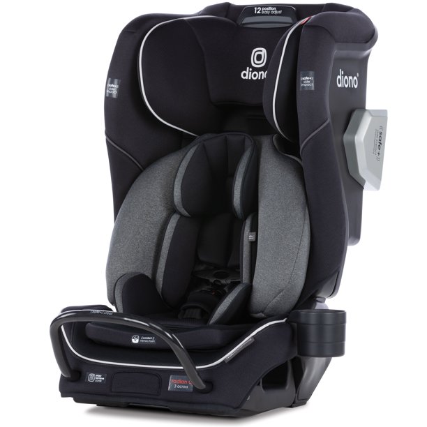 Diono Radian 3QXT AllinOne Convertible Car Seat, Slim Fit 3 Across