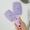 thumbnail image 5 of FHI Heat UNbrush Detangling Brush Mini - Lilac Light Purple, 5 of 5
