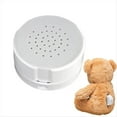 thumbnail image 2 of Dispositivo de Grabación de Voz con Forma de Oso de Peluche de 60 Segundos, Mensaje Personalizado para Manualidades, para Muñecos de Peluche de Animales de Peluche, 2 of 5