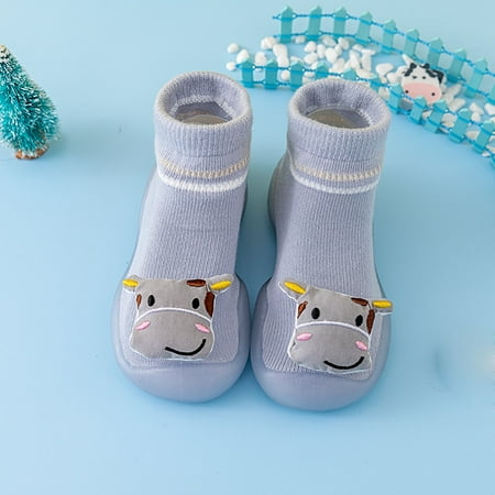 

Sunhillsgrace Baby Sneakers Toddler Shoes Cute Animal Cartoon Socks Shoes Toddler Floor Shoes