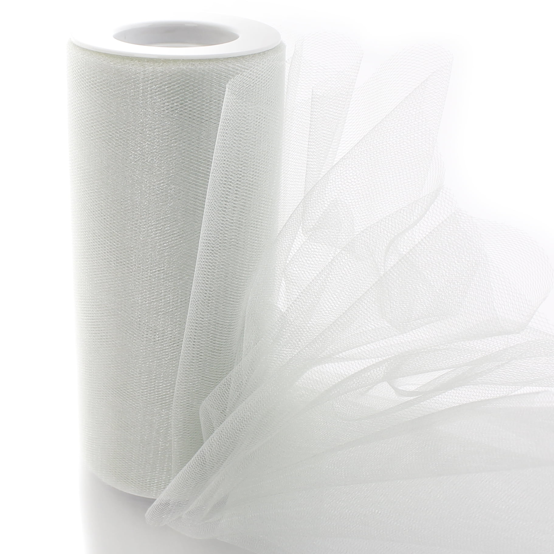 Stiff Tulle Fabric Netting Rolls for Flower Wrapping 4 inch Tulle