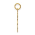 thumbnail image 5 of Auriga Fine Jewelry 14K Yellow Gold Charm Pendant for Women (L-25mm, W-10mm), 5 of 6