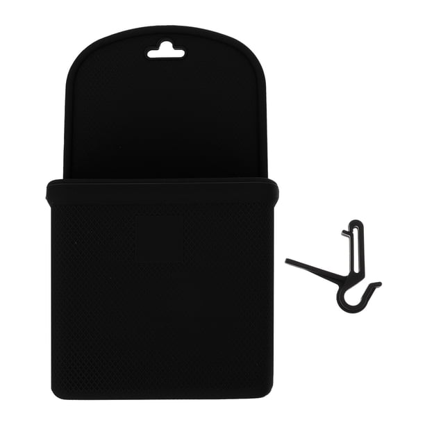 1 bolsa de almacenamiento para tomacorriente de coche, práctica bolsa con compartimento para contenedor de almacenamiento de coche.