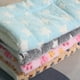 thumbnail image 3 of Greeniant Alfombrilla para mascotas para cualquier temporada, perfecta para tu nido de gatos o caja de arena para perros, alfombrilla para nido Perchas para gatos estrella rosa S 35*28, 3 of 6