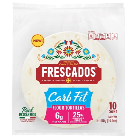 Frescados Carb Fit Flour Tortilla, 10 Count
