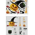 thumbnail image 6 of Heitepabg Halloween Window Clings 1 Sheets Halloween Window Stickers Skeleton Ghosts Bats Halloween Decorations for Windows Glass Walls Halloween Haunted House Party Supplies, 6 of 6