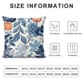 thumbnail image 5 of Fall Pillow Covers Pumpkin Flower Decorative Throw Pillow Case Thanksgiving Decoration for Home Couch, 5 of 5