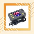 thumbnail image 3 of tredstone Thermostat Control LED Display Adjustable Thermostats Multifunctional Controller Heat Cooling Tanks Refrigerator 12V, 3 of 8
