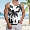 thumbnail image 2 of Caqnni Men Workout Tank Top Gym Bodybuilding Sleeveless Muscle Tee Shirt for Running Athletic Gym Sports Training, Moisture Wicking XL,Black, 2 of 5