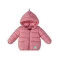 thumbnail image 3 of HIPYLO Boys Jackets Size 7-8 Girls Fur Jacket Hoodie for Girls Newborn Winter Clothes 6-9 Month Girl Clothes Winter Baby Boys Clothes Boys 24 Months, Watermelon Red 5-6 Years, 3 of 5