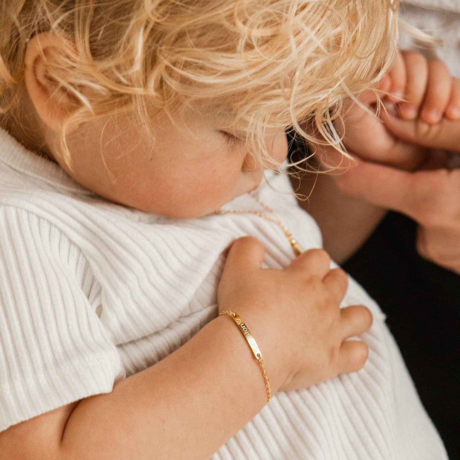 Letter Baby Bracelet – Alison Lou