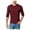 Red - marooned, variant on Club Room Mens Long Sleeve Herringbone Henley Shirt, Off-White, XX-Large