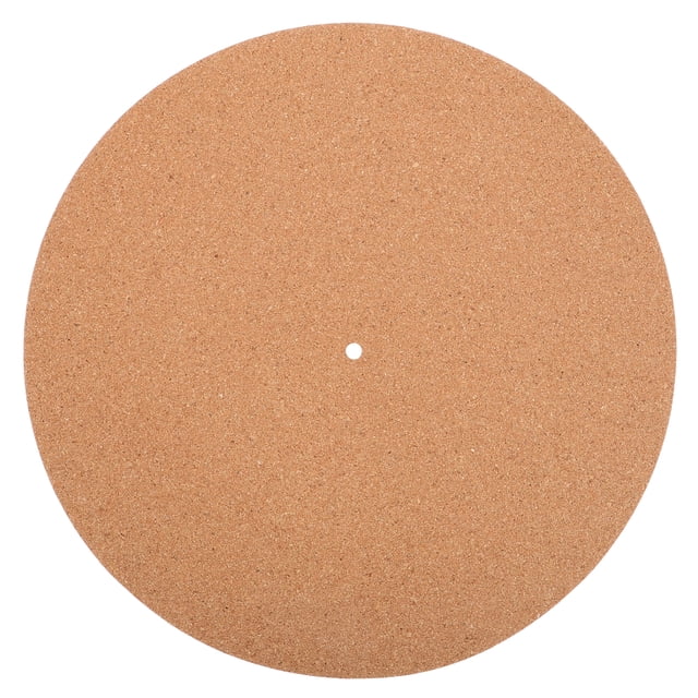 ColoMX Alfombrilla antideslizante de corcho para tocadiscos, alfombrilla para reproductor de discos de vinilo, alfombrilla antideslizante para tocadiscos, alfombrilla protectora para discos de vinilo