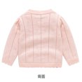 thumbnail image 7 of Infant Cardigan Girl 3-6 Months Floral Embroidered Knit Button Up Sweaters Long Sleeve Girls' Fashion Kids Clothing Pink 12 Months, 7 of 7