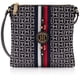 thumbnail image 1 of Bolso cruzado Jaden Plus para mujer Tommy Hilfiger, negro/blanco, 1 of 4