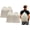 Backpack / 4 Pack, variant on Extra Large Laundry Bags -2 Pack Heavy Duty Durable Cotton Canvas Drawstring Closure Washable Laundry Bag - Travel College Dorm Basket Hamper Liner Toys Clothes Organizer Sack - XL 28x36