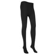 thumbnail image 4 of Medias de compresión para hombres y mujeres Medias hasta el muslo con punta cerrada Pantimedias Calcetines para aliviar el dolor Negro XXL, 4 of 12