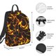 thumbnail image 2 of Disketp Orange Lightning Mochila Ligera e Impermeable, Mochila de Día Resistente para Viajes, Senderismo y Uso Diario para Hombre y Mujer, 2 of 7