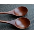 thumbnail image 3 of XMMSWDLA Lot wood Spoon Kitchen Cooking Utensil Tool Soup Teaspoon Catering Creative Classical Tying Nanmu Spoon Black, 3 of 4
